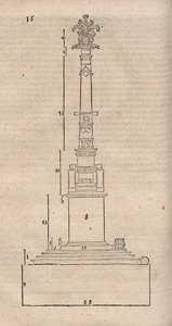 強大な人々に対する勝利の記念柱 作： Albrecht Dürer